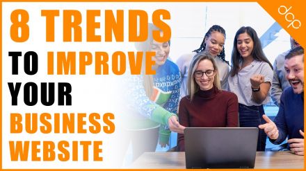 8 web design trends to improve your business website