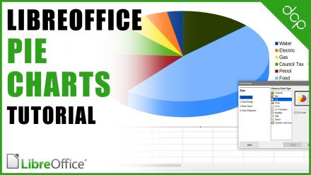 Libre Office 6 - How to create a pie chart