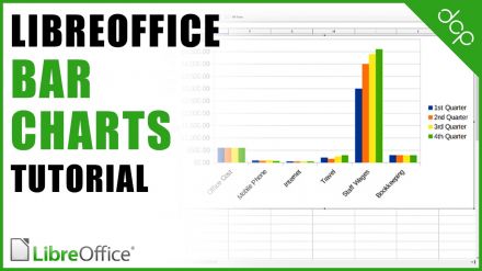 Libre Office 6 Calc - How to create a bar graph