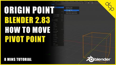 Origin Point - Blender 2.8 Tutorial