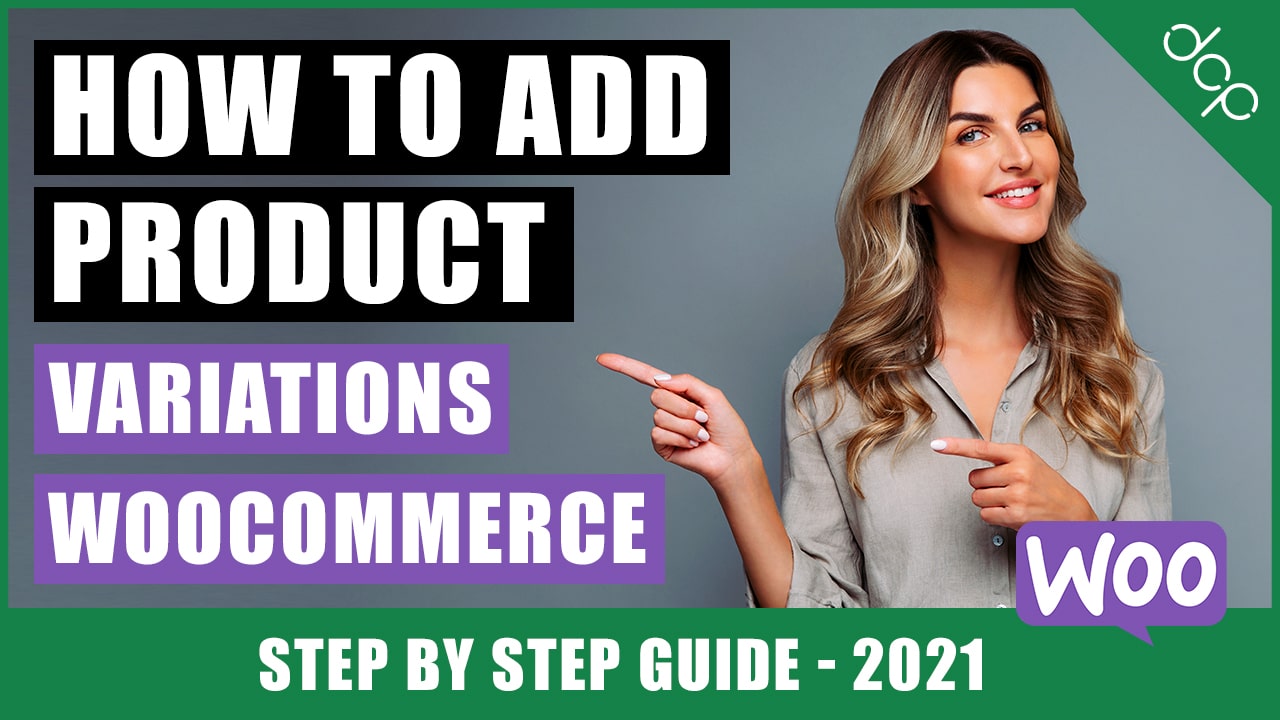 How to add product variations in WooCommerce