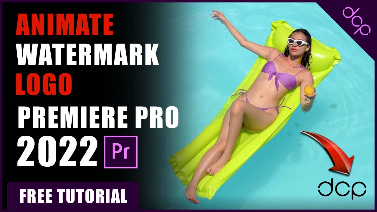 How to animate a watermark logo in Premiere Pro