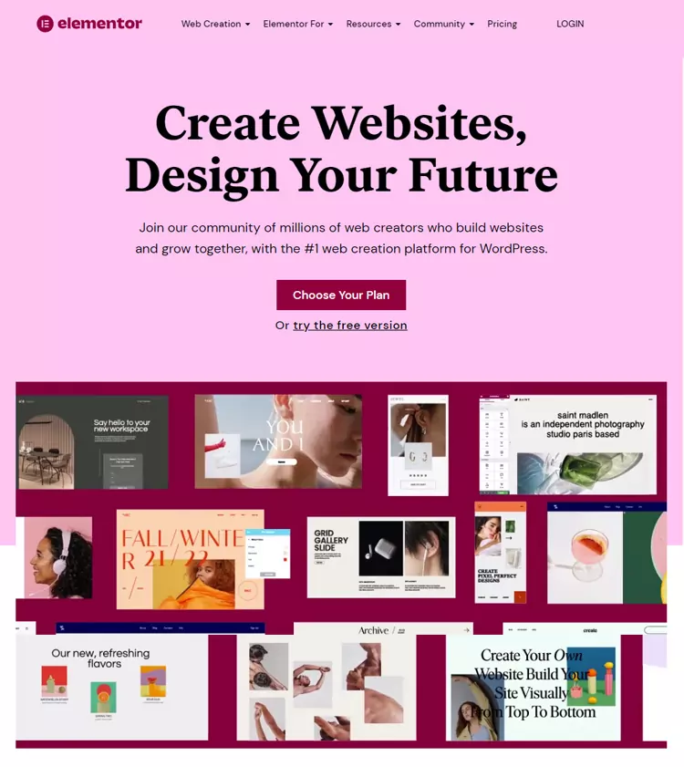 Elementor Page Builder Theme