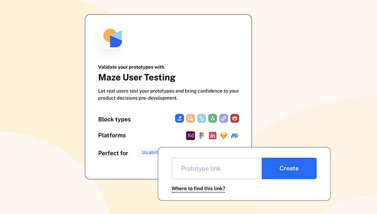 Maze make usability testing very simple