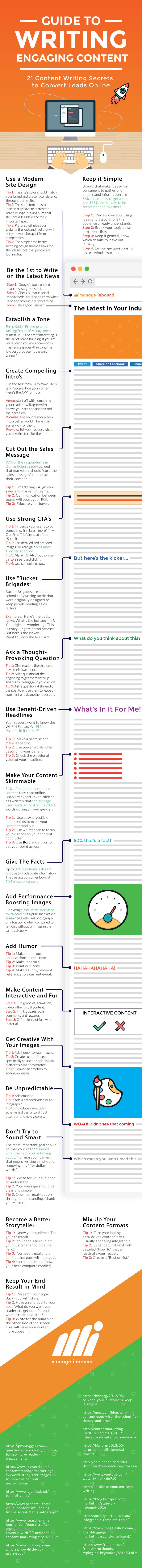 21 super tips for writing engaging website content